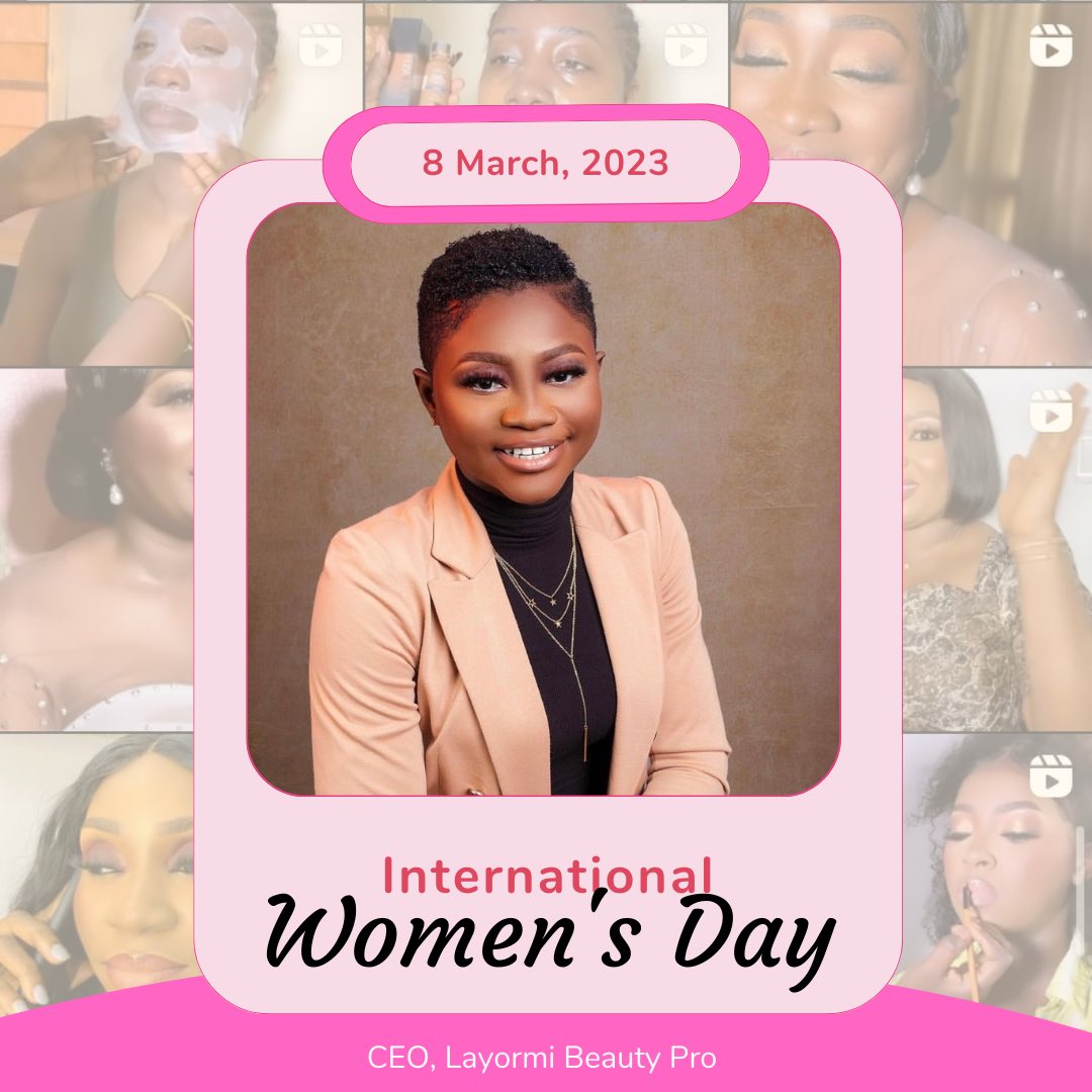 Layormi_bee's tweet photo. Women are creatures filled with love, enthusiasm and power! ✨✨✨✨
HAPPY INTERNATIONAL WOMEN’s DAY to all women who are making an admirable difference in their spaces and in the world at large.❤️

#InternationalWomensDay #IWD2023  #IWD #Layormi https://t.co/2hwfzBjkyN