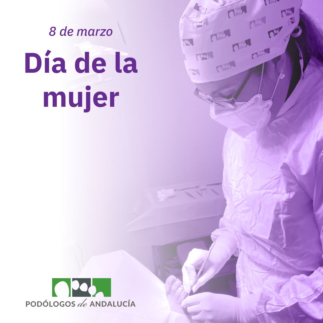 💪Hoy por el #8M queremos celebrar la labor y profesionalidad de todas las podólogas andaluzas.

¡Feliz #DíaDeLaMujer!