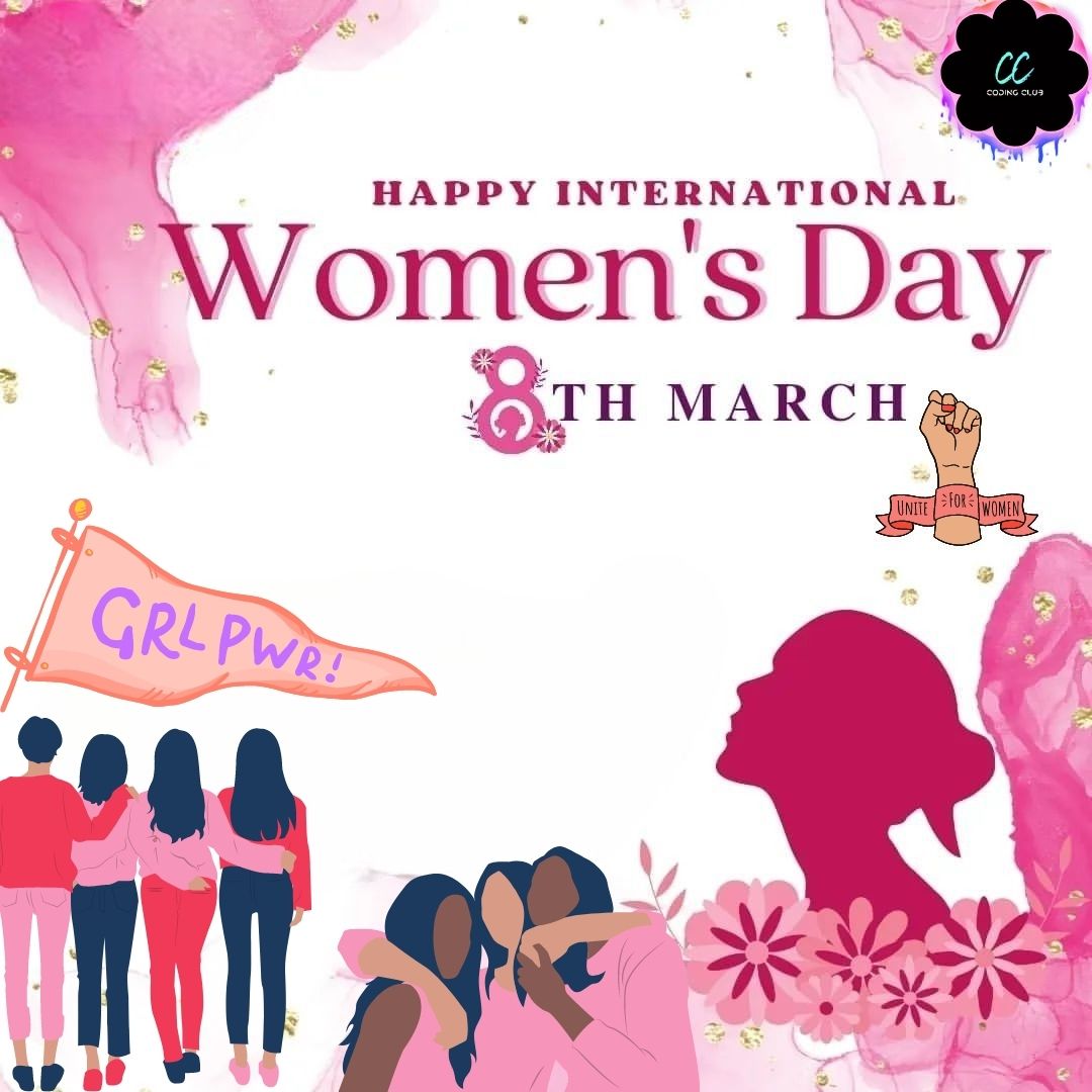codingclub26's tweet image. Happy women&apos;s day to all beautiful and
powerful women. you are always loved and
appreciated!! $&amp;amp;
Huge Respect to you alles
#respect #women #happy #empowerment
#proud