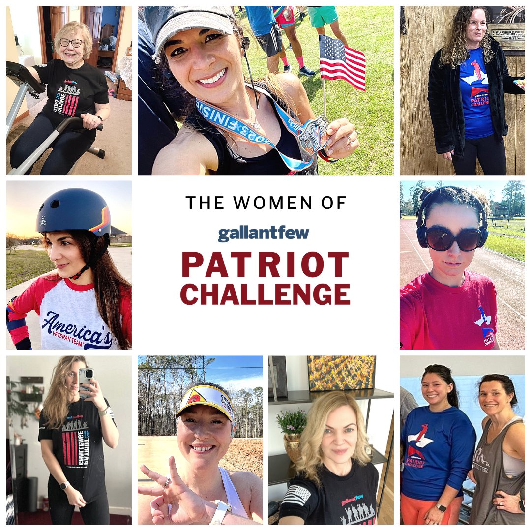 These women are ROCKSTARS! They cycled, ran, walked, skated, lifted, yogi'd, cross-fitted, and more, all in the name of honoring our military community. In fact, most of them are military family members!

Stay tuned for more recaps from Patriot Challenge 2023!