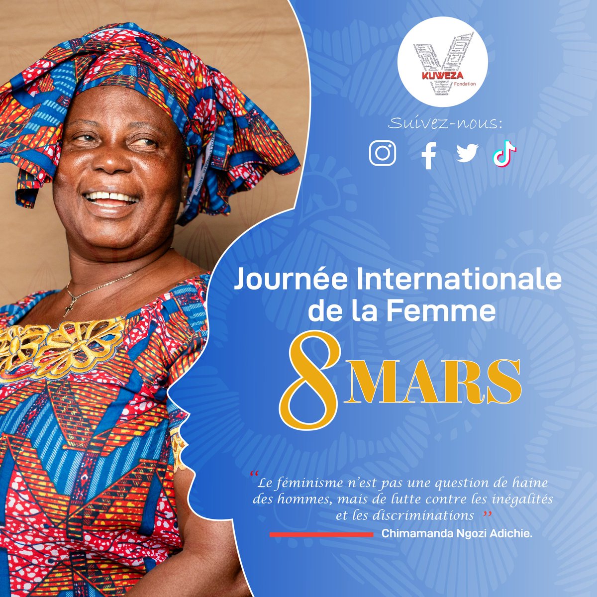 K_F_Rdc's tweet photo. Le 8 mars est un rappel que les femmes ont longtemps été marginalisées et opprimées. Mais grâce aux nombreuses femmes courageuses qui ont lutté pour le changement, nous avons fait des progrès. https://t.co/EKxG89hIsx