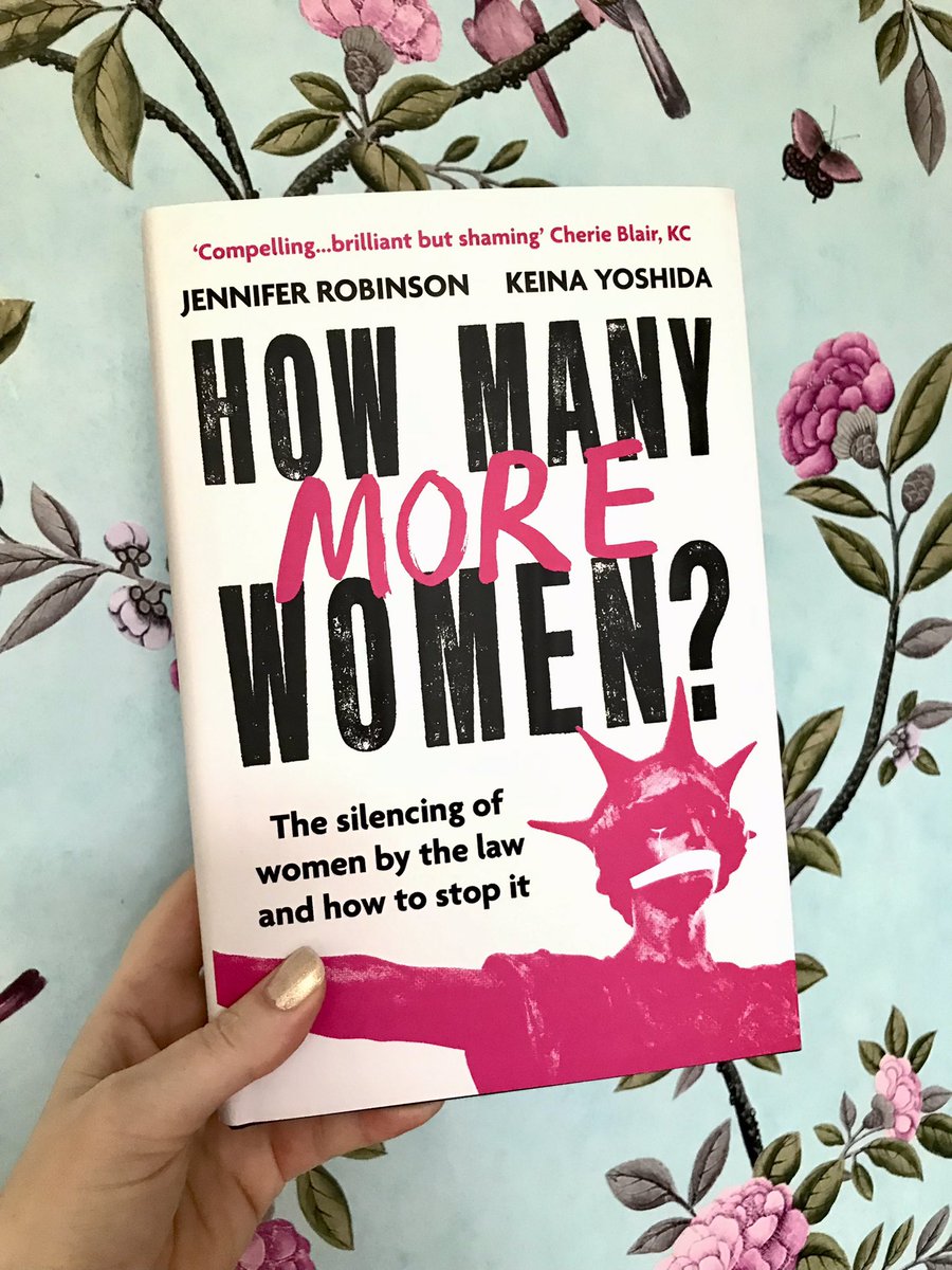 Thank you @Octopus_Books for #HowManyMoreWomen, by rockstar human rights lawyers @suigenerisjen and @intlawninja An exploration of changes needed in order to ensure that women’s freedom is no longer threatened by the laws that are supposed to protect them. #IWD2023