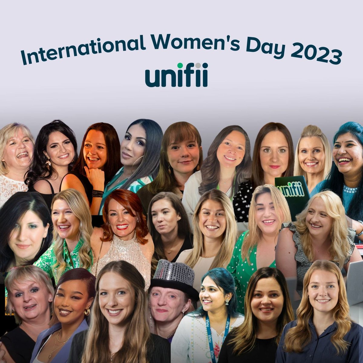 Happy International Women's Day from all of us at Unifii!🧩

While they aren't all pictured here, all of the women of Unifii are making waves in the tech industry and today is all about them 👏🏻

#InternationalWomensDay #WomensDay #ServiceNow