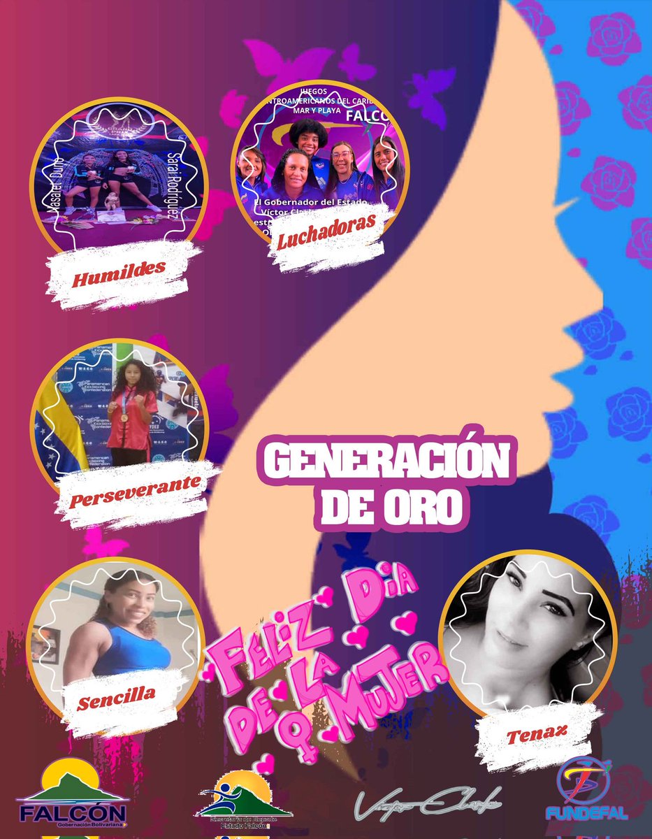 La Fundación para el Desarrollo del Deporte Falconiano FUNDEFAL saluda a todas las mujeres en su día y en especial, a nuestras deportistas por representar de la mejor manera a al Estado y al País, así como a todo el Talento Humano femenil Administrativo y Obrero.

#FelizDiaMujer