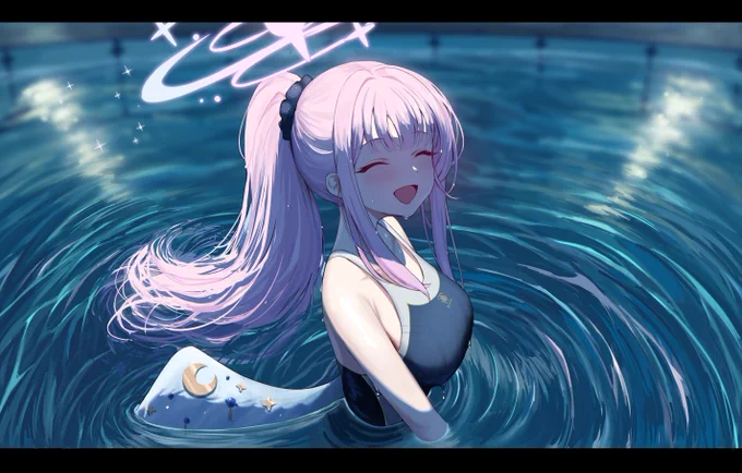 ミカとプール 