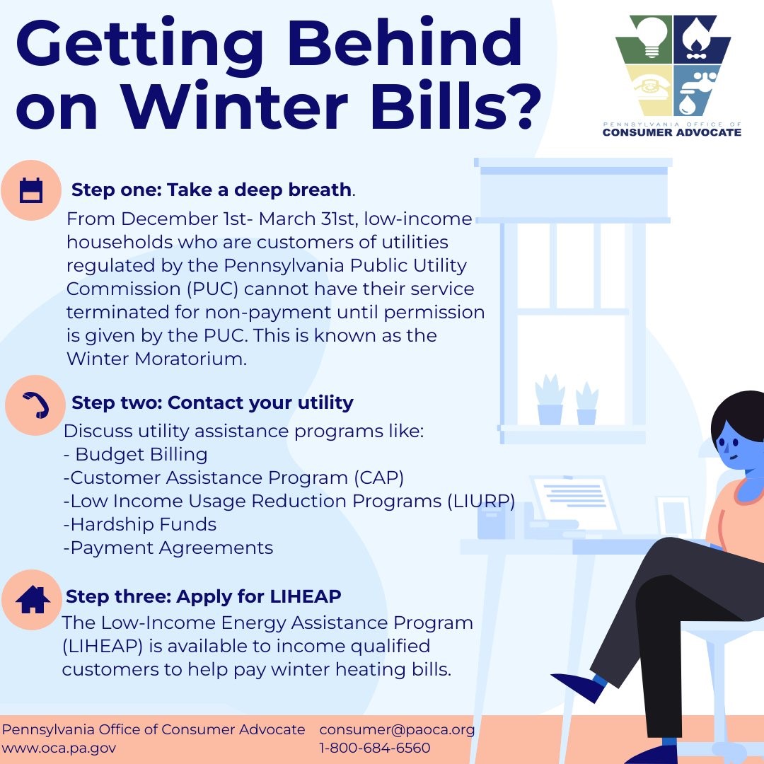 pa_oca's tweet image. Help is still available! Take a deep breath and learn your options #LIHEAP #WinterWeather