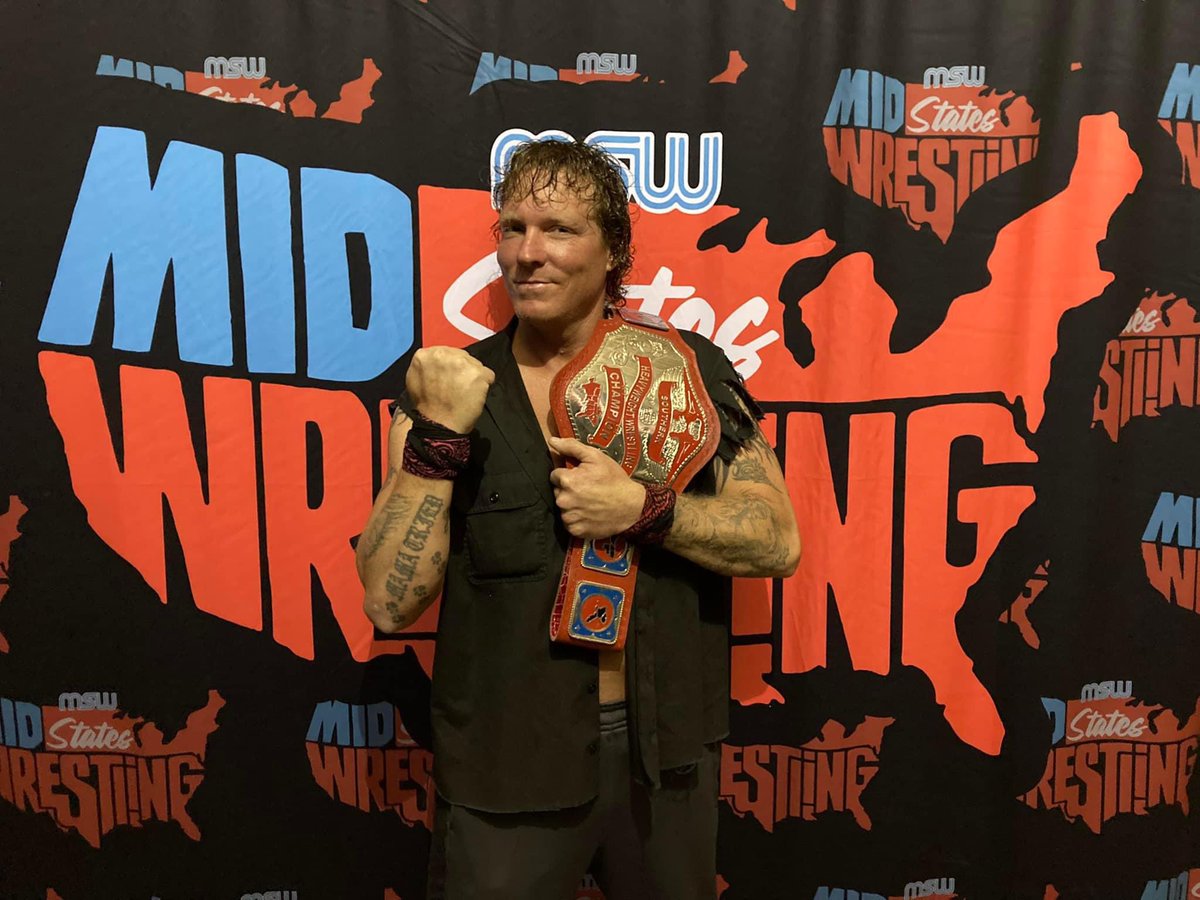 Gary “Roosevelt” Gram will defend his Southern Heavyweight Championship this Saturday In Springfield Missouri! For more info or tickets: mswtickets.com 
#midstateswrestling #springfieldmo #prowrestling