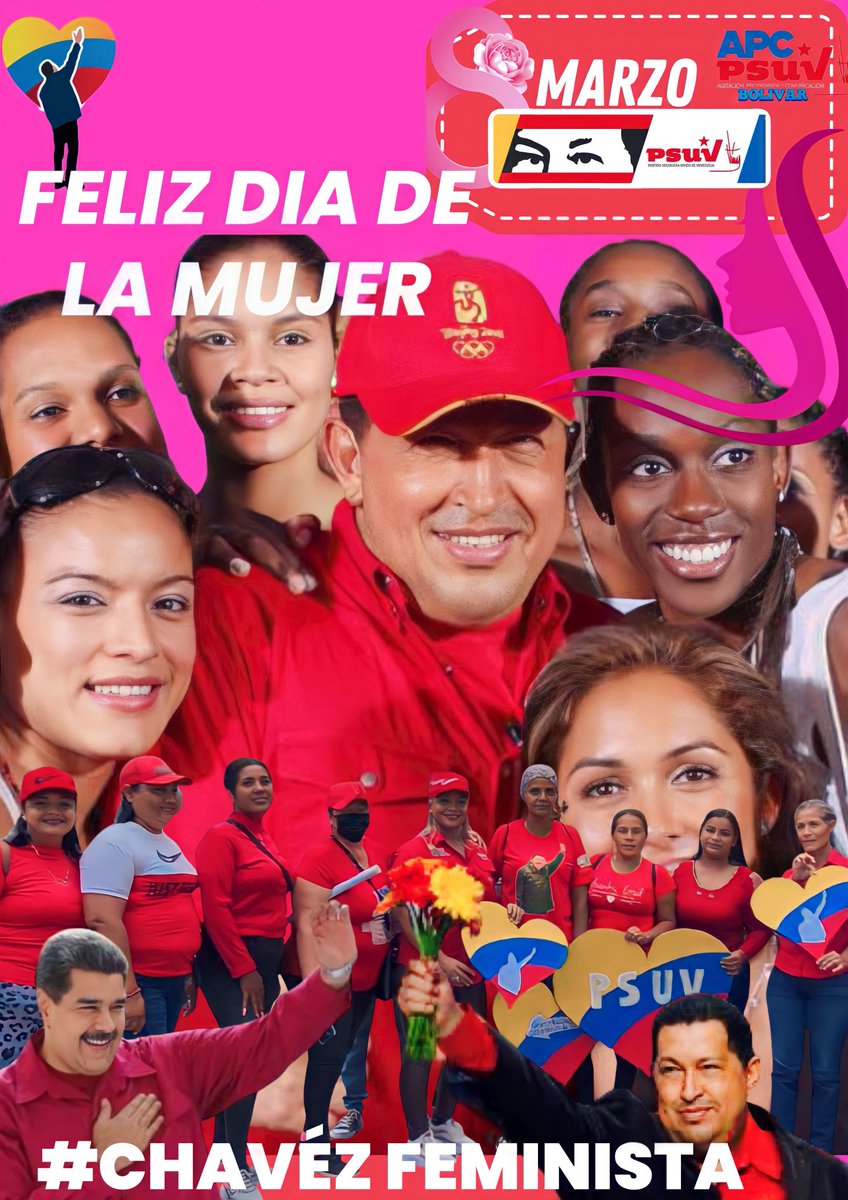 NoticiasPsuv_'s tweet photo. Las mujeres del estado Bolívar conmemoran el día de la mujer recordando al gigante #ChavézFeminista quién reivindicó todos los derechos de las mujeres de la Patria @NicolasMaduro @dcabellor @ConCiliaFlores @taniapsuv @d_guzmanl @alexroca1 @PartidoPSUV @JuventudPSUV @ovanyaguirre https://t.co/9RVUtZxEi0