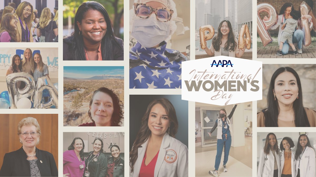 Happy International Women's Day to all women PAs and healthcare providers who go beyond for their patients every day! #IWD2023 #PAsGoBeyond