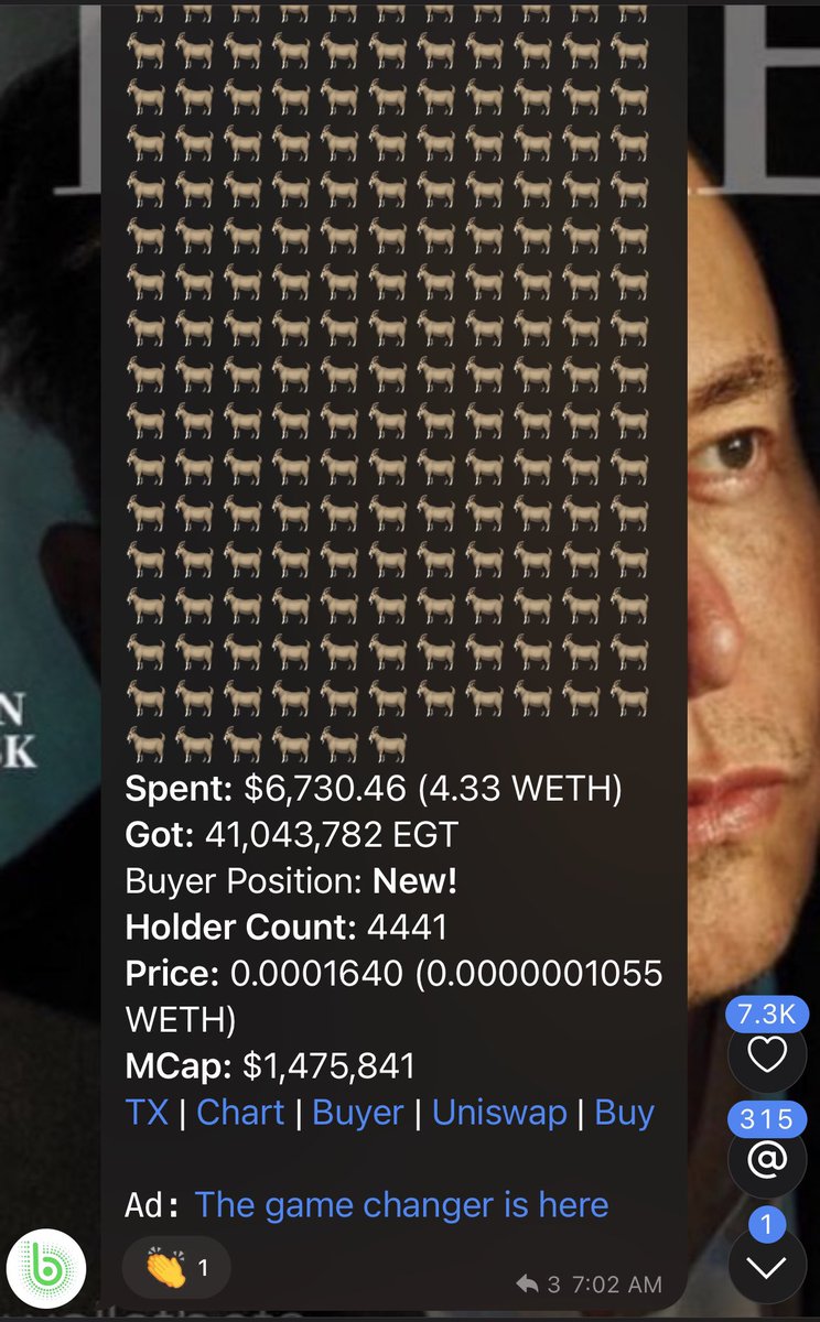 Patiently Building something cool. Probably nothing… 

$EGT #EGTPRO