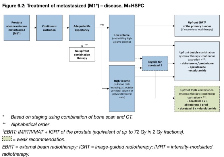 🚨@Uroweb #EAU23 Prostate cancer guidelines treatment flow charts. @EAU_YAUProstate @amerseburger @MRoupret @GPloussard @veerukasi @dr_coops @MaartenAlbersen @JGomezRivas @GGandaglia