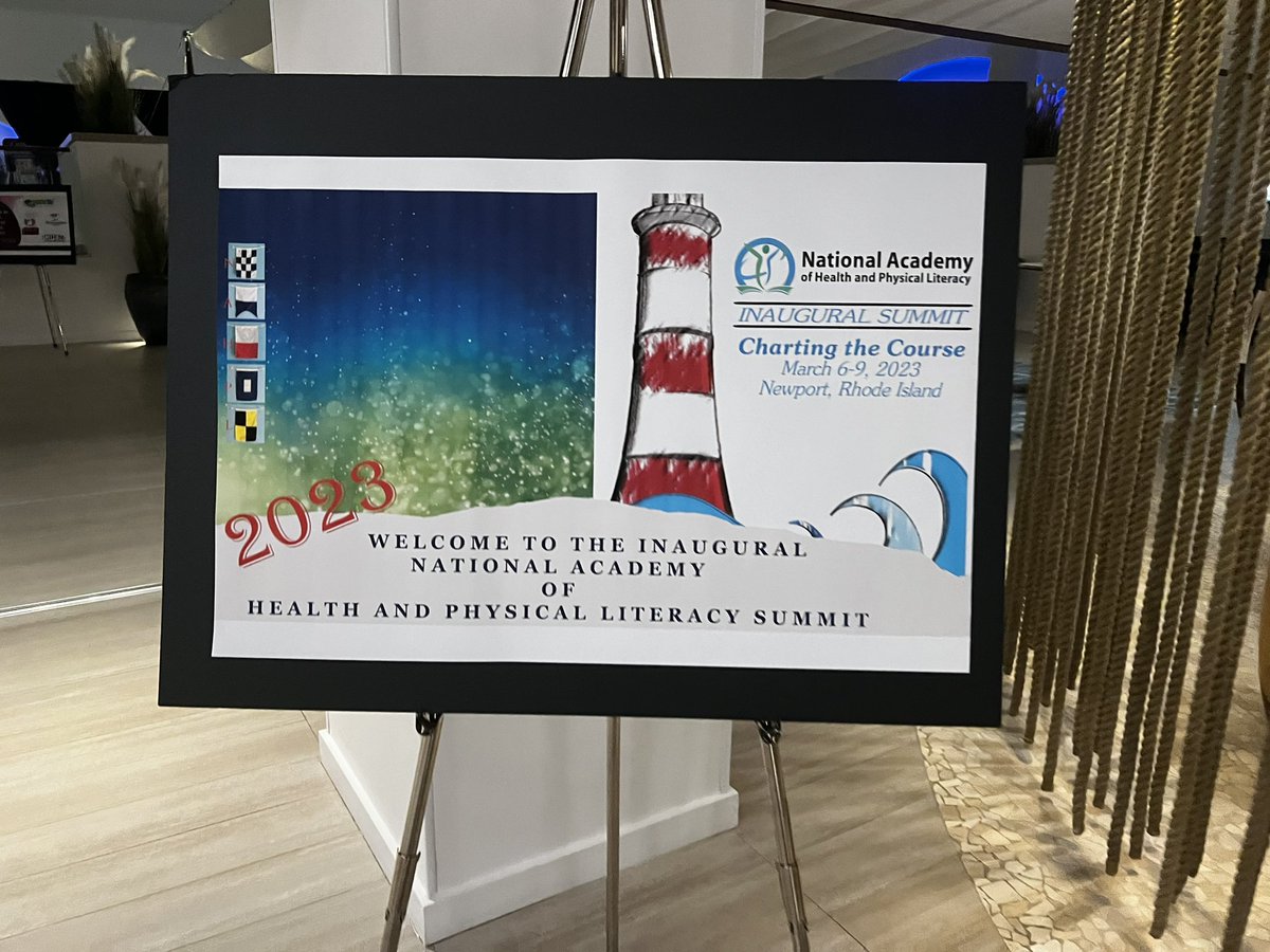 Presenting today at the National Academy of Health and Physical Literacy Summit!