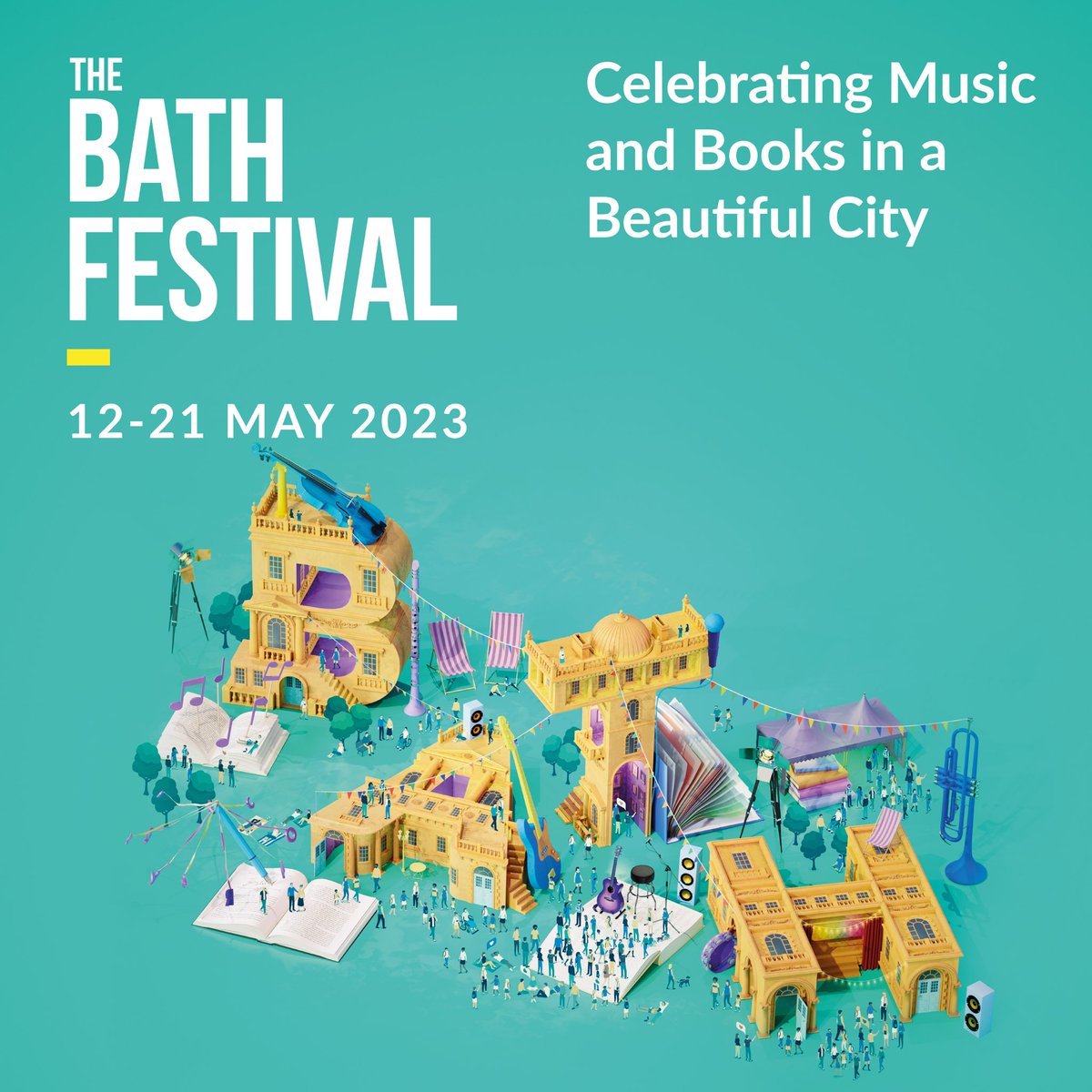 The programme for @TheBathFestival 2023 has just been announced and we are returning for the third year running to the festival that gave us our name! This year we’re at the heart of the opening weekend with a residency - tickets on sale on March 17th 💫💫💫