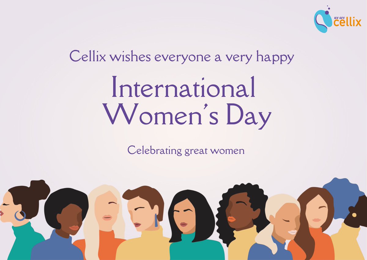 wearecellix's tweet photo. Cellix wishes everyone a very happy International Women's Day! 🎊 https://t.co/sVvlx0M0GR