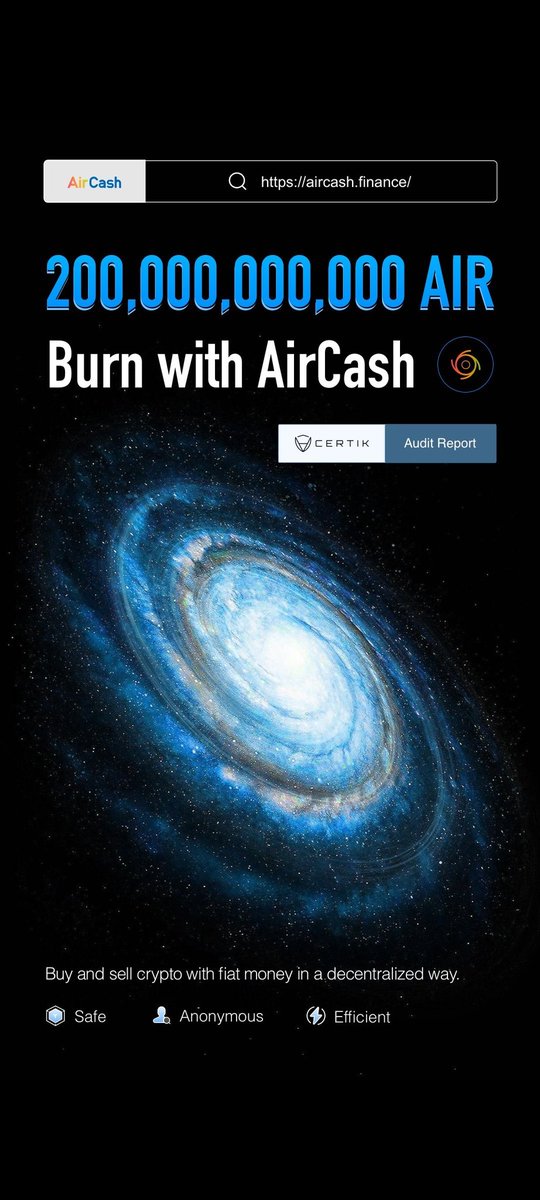 airaiyi's tweet photo. [Milestone] More than 200 Billion $AIR Burned

More than 200 Billion $AIR burned with #AirCash.

Proof of Burn: https://t.co/rTkHpqN0Fe… https://t.co/PUAK2eDbzk
