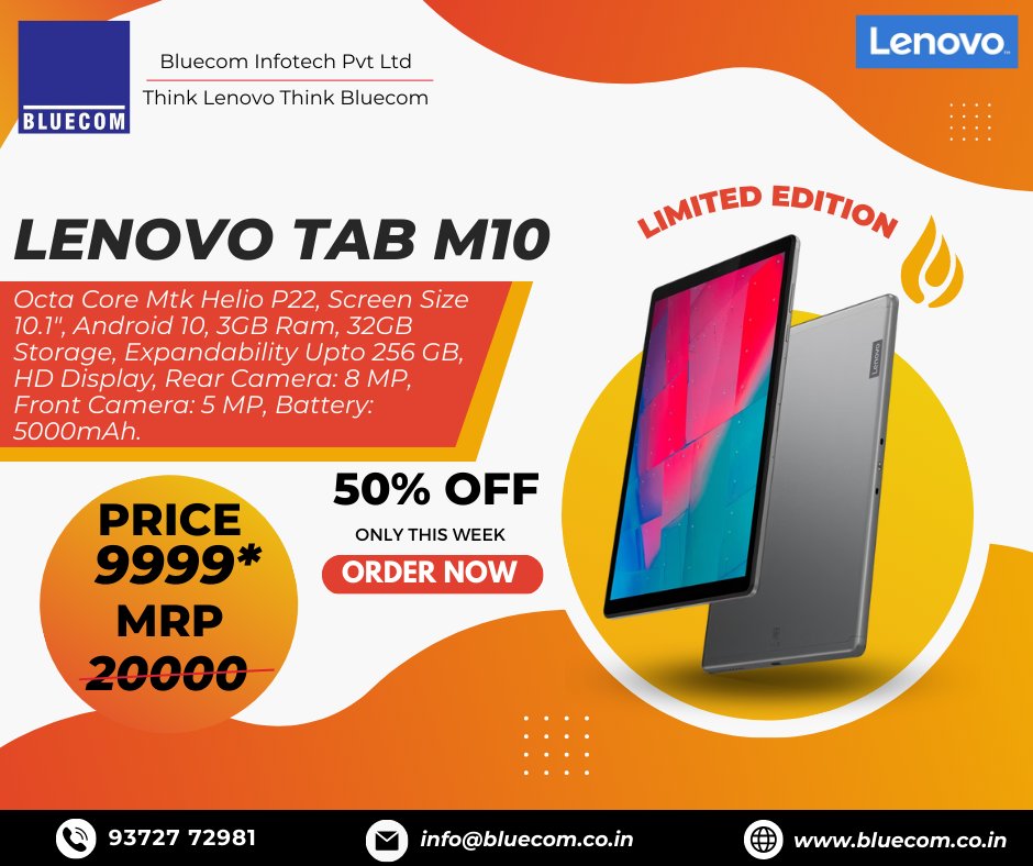 'Unleash your creativity with the Lenovo Tablet M10'
.
.
.
.
.
#LenovoM10 #TabletM10 #LenovoTablet #TabletLife #DigitalArt #ProductivityOnTheGo #EntertainmentHub #PortableDevice #TechieLife #AndroidTablet