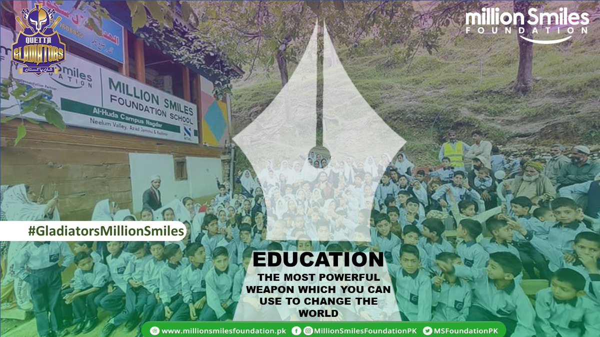 RLadlaa's tweet photo. Education makes people independent. Furthermore, it increases knowledge, strengthens the mind, and forms character. Moreover, education enables people to put their potentials to optimum use. Education is also a type of reform for the human mind.

#Gladiators_MillionSmiles https://t.co/QAK3oNbvQ9