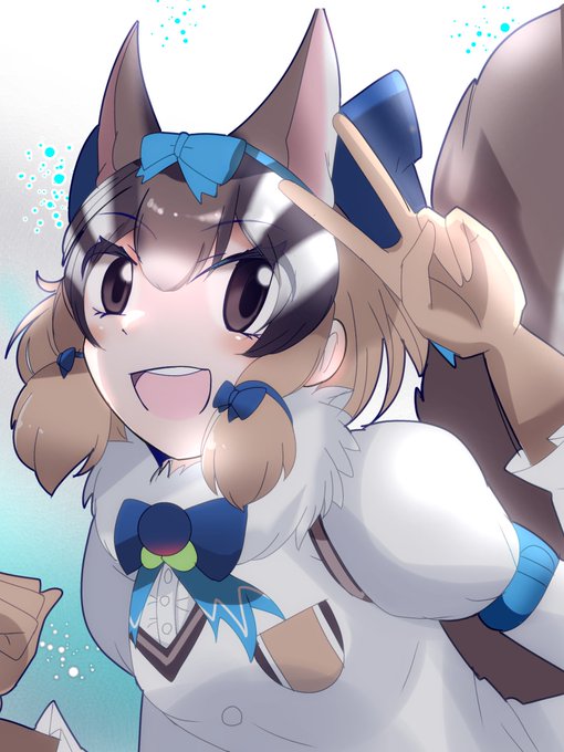 シマリス!#けものフレンズ #けもV #シマリスの頬袋 