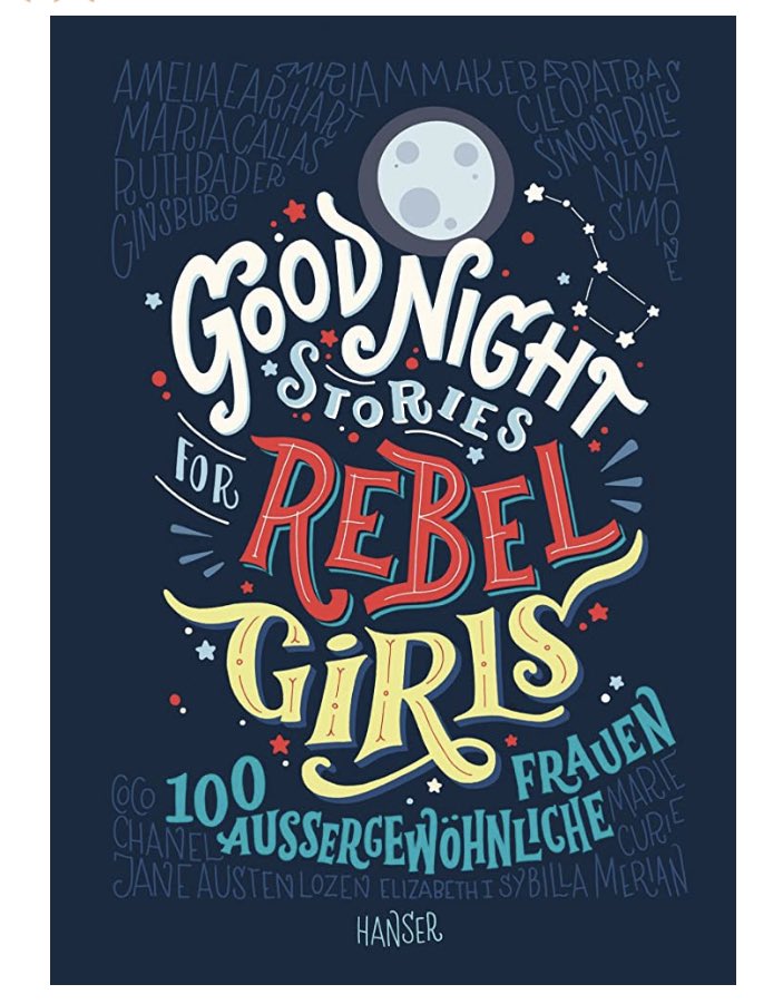 The book I started reading to my daughter #WomansDay #rebelgirls