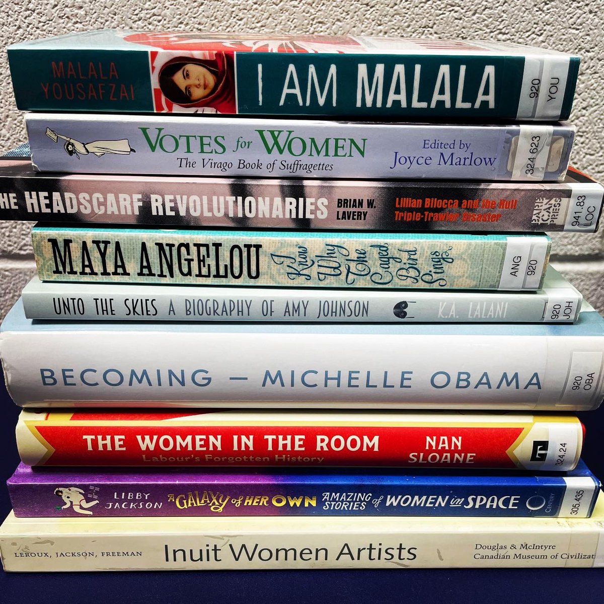 Happy #InternationalWomensDay! You’ll always find #inspirational women in the LRC.