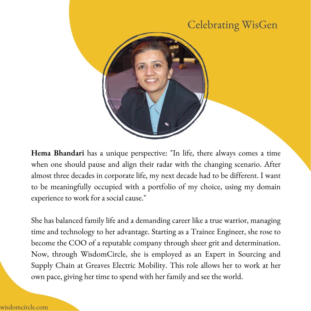 WisdomCircleHQ's tweet photo. Happy International Women's Day! 👩‍🏫👷‍♀️👩‍💻

Today we celebrate women's incredible achievements despite challenges. WisdomCircle is thrilled to showcase inspiring stories of WisGen who continue to make a positive impact post-retirement. #CelebratingWisGen https://t.co/PPPz9LD03G