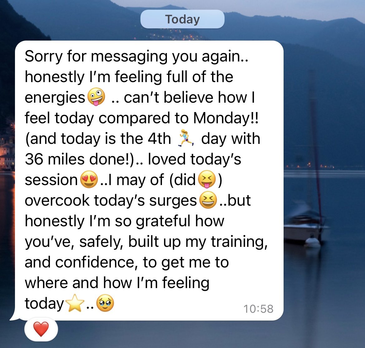 This is why I do it. Moments like this bring more rewards than I’ve found anywhere else. Developing confidence is a priceless tool ❤️#coaching #performance #growth #confidence