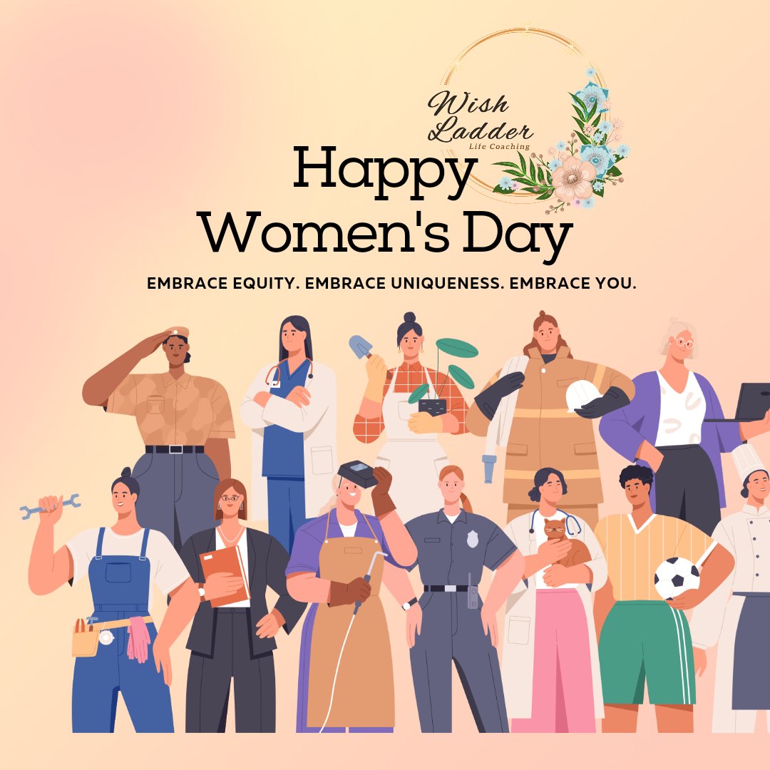 “A woman with a voice is by definition a strong woman. But the search to find that voice can be remarkably difficult- WishLadder wishes u  #HappyWomensDay 💐✨️

#womensday #embraceequity #internationalwomensday #happywomensday #equality #equity #lifecoachingforwomen #lifecoach