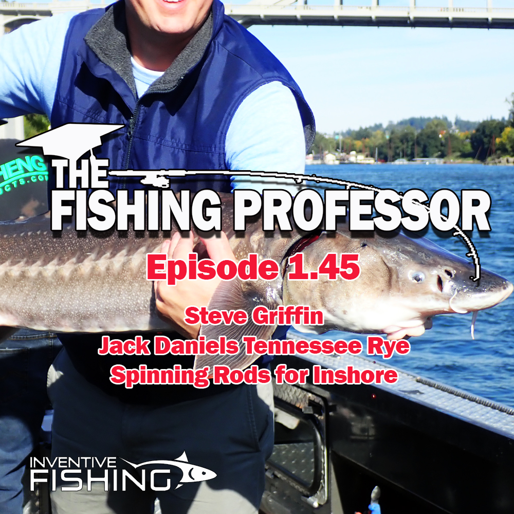 The new episode of The Fishing Professor Rod Cast features an interview with award winning writer and ice fishing expert Steve Griffin. Plus a review of Jack Daniels Tennessee Rye, and top ten inshore spinning rods. thefishingprofessor.podbean.com
#fishingpofessor #fishing #fishinglife