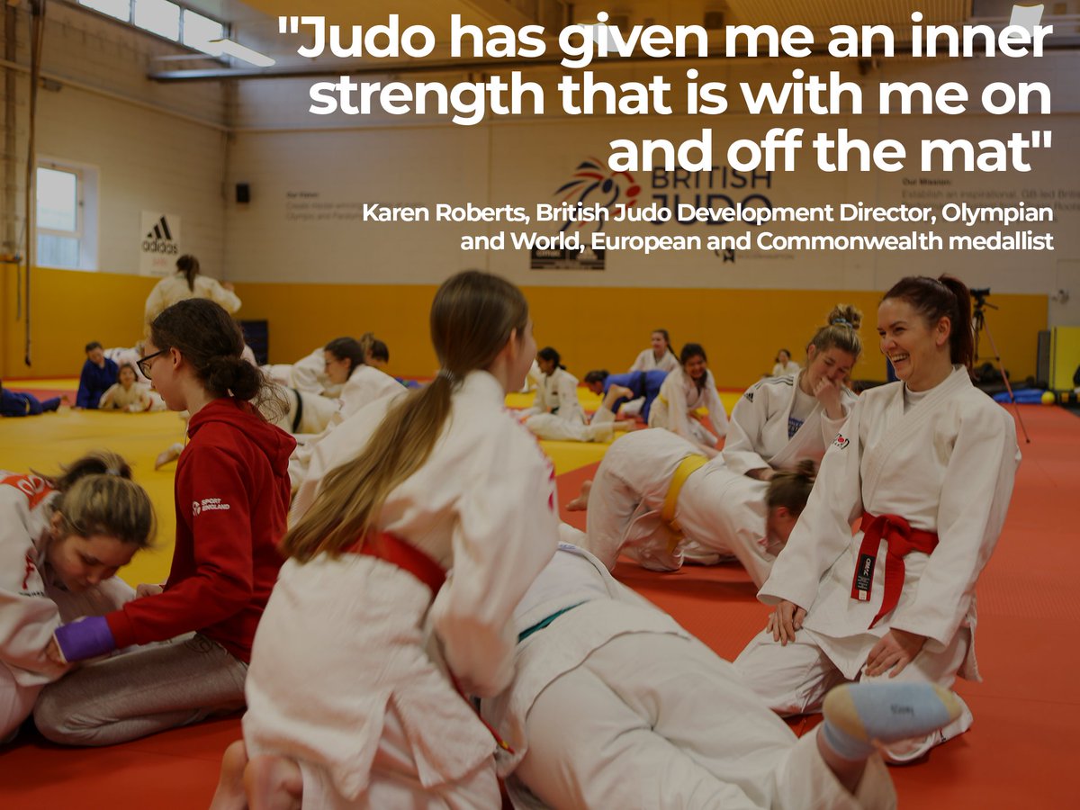 On this International Women's Day give yourself the gift of confidence.

Begin your judo journey today with a free introductory session at your local club  👉 britishjudo.org.uk/bja-club-finde…

#IWD2023 #Judo #Strength