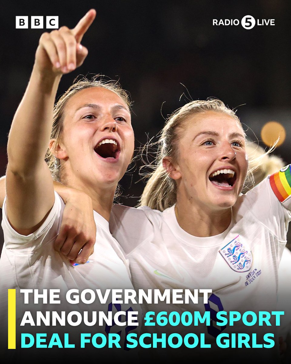 How it started → How it's going 👏

Schools in England will be required to offer equal access to sports, including football, and deliver a minimum of two hours of physical education per week.

The #Lionesses have their legacy 🦁❤️

#BBCFootball #IWD2023