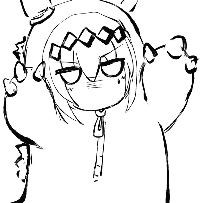 #作画カロリーの低い作品を上げようぜ 