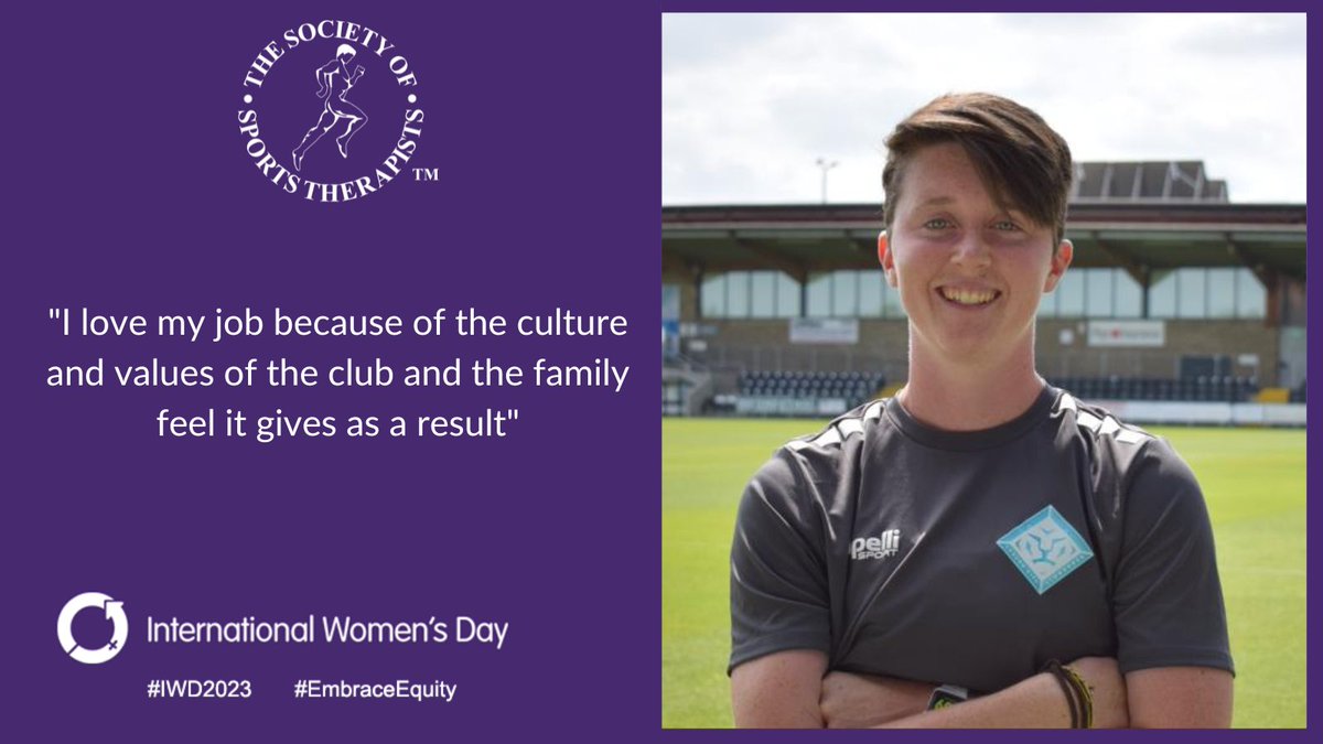 Sports Therapists (@thesstofficial) on Twitter photo Spotlight on #SSTMember Laura Clint <a href="/clinty6/">Laura Clint</a>
👩⚕️Lead Sport Therapist
📍 London City Lionesses
#IWD2023 #EmbraceEquity Spotlight on #SSTMember Laura Clint <a href="/clinty6/">Laura Clint</a>
👩⚕️Lead Sport Therapist
📍 London City Lionesses
#IWD2023 #EmbraceEquity