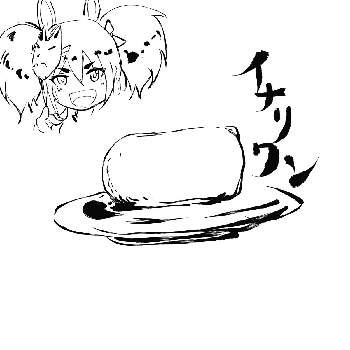 #作画カロリーの低い作品を上げようぜ 