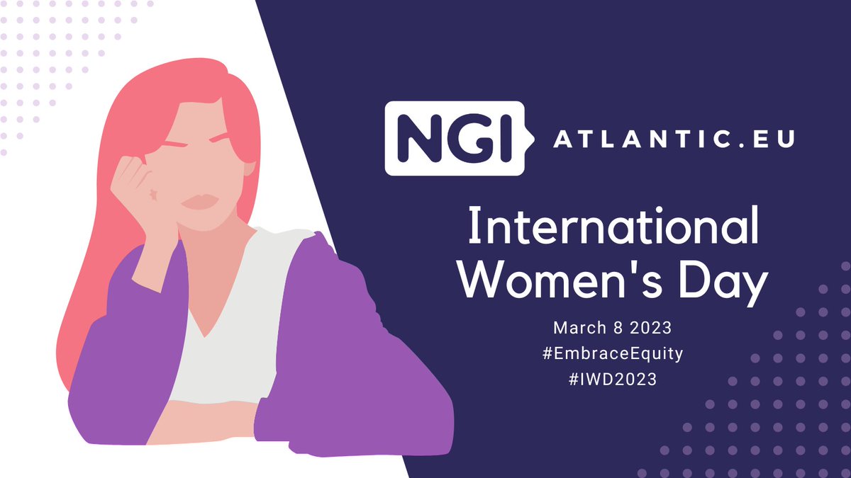 Happy International Women's Day! Today we celebrate all women, and the women in the amazing projects funded under our Open Calls, that are contributing to an inclusive and trusted #NextGenerationInternet!
<a href="/NGI4eu/">NGI4eu</a>
#IWD2023 #WomenInSTEM #NGIatlantic