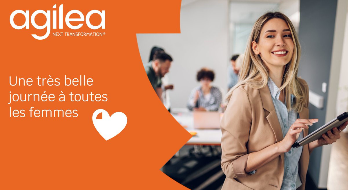 AGILEA_SCM's tweet photo. 👩🏼 👩🏿 👵 Nous souhaitons une très belle journée à toutes les femmes en ce 8 mars mais aussi tous les jours de l’année !
#NextTransformation ?  Le changement dans les organisations est accéléré par la #formation qui conduit à une meilleure #reconnaissance des #compétences. https://t.co/Ne7pNH0UPo
