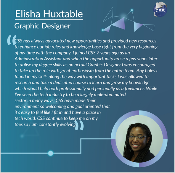 _pro_cloud's tweet image. It’s International Women&apos;s Day so we thought we’d #EmbraceEquity and celebrate the women at CSS

Read about a few of the women at CSS and see what they have to say about their roles in the tech industry #IWD2023