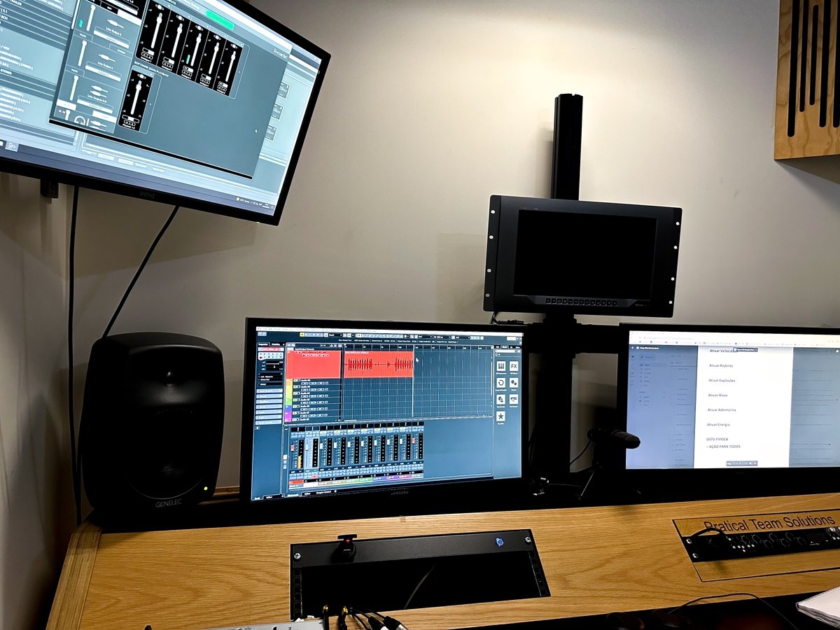 wtvision_'s tweet image. DID YOU KNOW 📈
#wTVision has recording studios to support our company’s ongoing projects, ready to record and edit sound. Located in our hub in Lisbon, those are prepared to give voice to promos, advertising campaigns and film or tv show dubbing.

#Broadcasting #SoundStudio