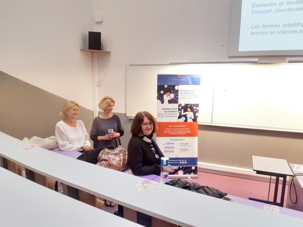 Témoignages de parcours de femmes scientifiques à <a href="/FacSciences_UBO/">Faculté des Sciences et Techniques - UBO</a> dans le cadre de la journée internationale des femmes. <a href="/UBO_UnivBrest/">UBO - Univ. Brest</a>  <a href="/FemmesSciences/">Femmes & Sciences</a>
