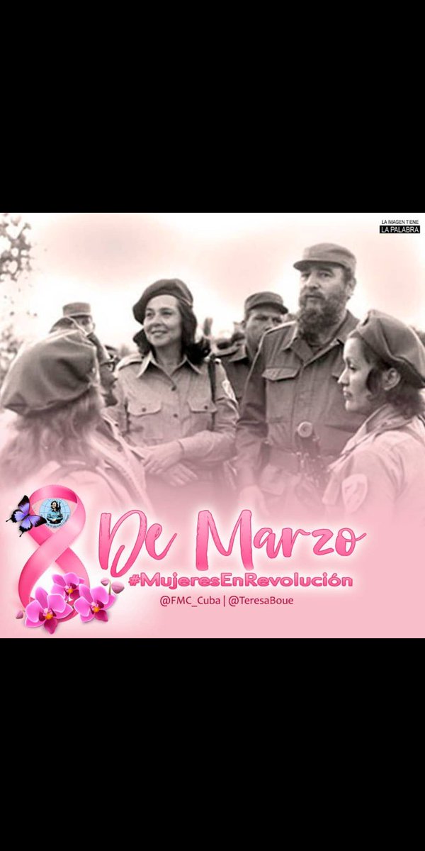 CAMSanCristobal's tweet photo. Feliz día de la mujer, en especial las cubanas.
#MujeresEnRevolucion 
#Cuba 
#Artemisa
#SanCristobal https://t.co/WovRHyRDRm