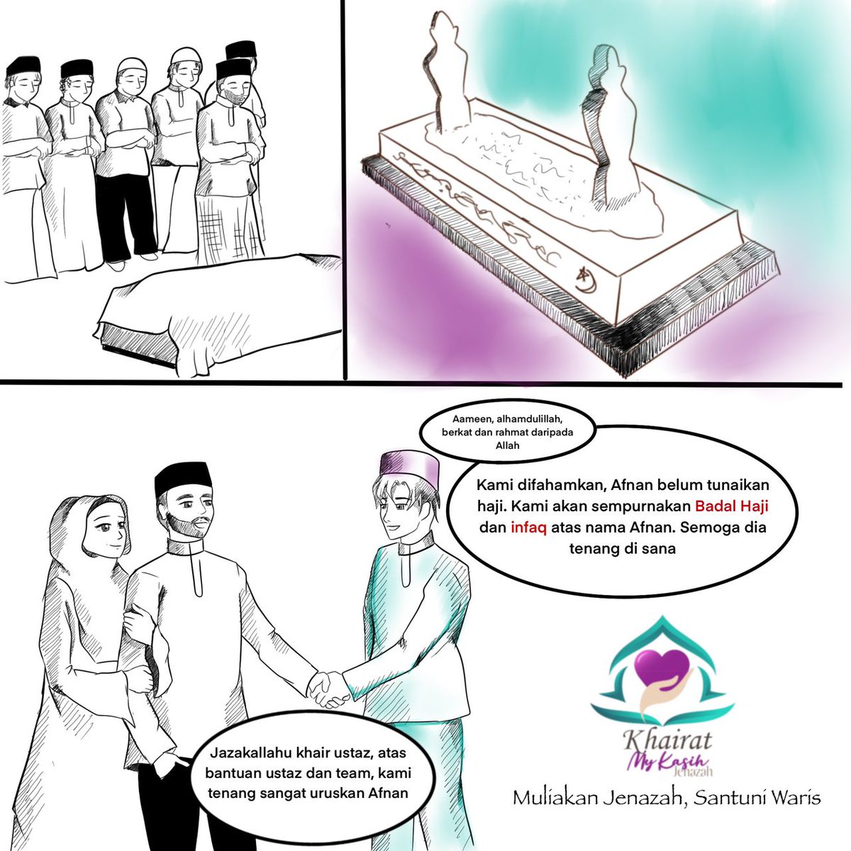 jllmisai's tweet photo. Ramai tak sedar.. Khairat kematian ni dah jadi keperluan dah sekarang.. Urusan nak mandikan, kapankan dan pengebumian jenazah kosnya kini agak besar.

Sedih tengok bila ada suami mati, keluarga terpaksa harapkan derma orang ramai untuk bayar upah orang uruskan jenazah..😭🤲🏻 https://t.co/GLp45hX5bu