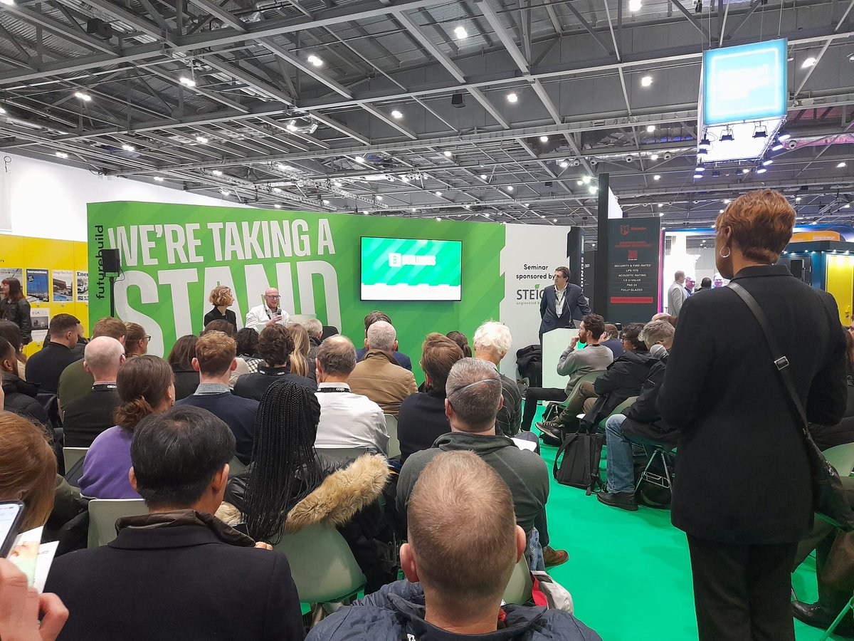 OFECOMELondres's tweet photo. 🏗️🧱 Hoy estamos visitando la feria @FuturebuildNow que se centra en la construcción sostenible ♻️. Este año ha contado con la participación de la empresa española:
👉#Honext (H26), fabricante de un material natural y reciclable.
¡Pásate a conocer su oferta! https://t.co/QU3zwYiD3h
