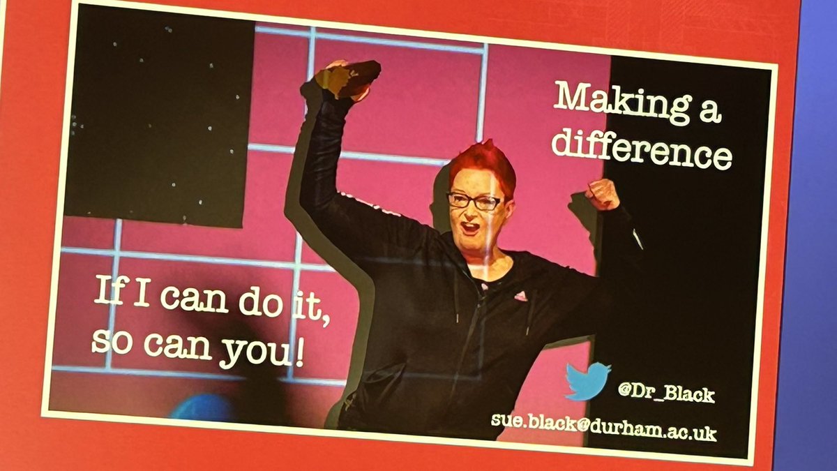 What an amazing start to the morning at #Digifest2023 with keynote @Dr_Black who shared her life story with us and I feel very privileged to have been in the audience to hear it! Shout out @TechUpWomen #InternationalWomensDay #WomenInTech