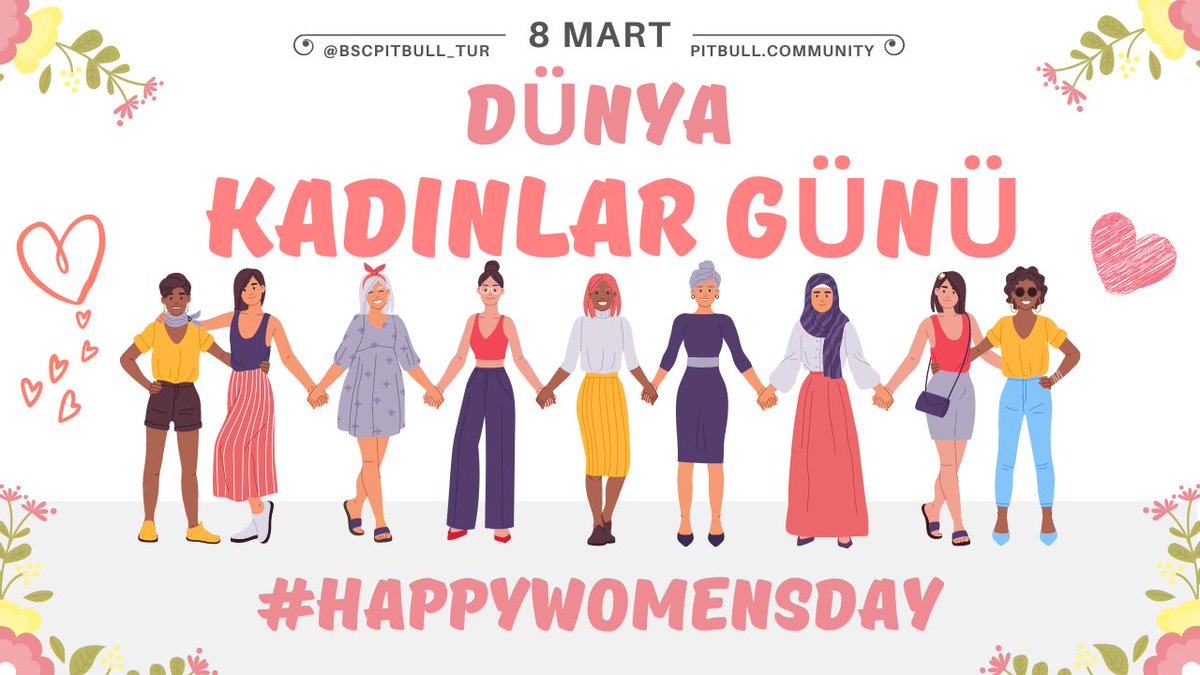 BscPitbull_TUR's tweet photo. Dünya Kadınlar Günü kutlu olsun 🧡

Dünyayı daha iyi bir yer haline getiren tüm annelere, kız kardeşlere, dostlara ve arkadaşlara bir gün değil, her gün minnettarız. 🥳 

#8MarchWomensDay #HappyWomensDay https://t.co/heYZww3GFM