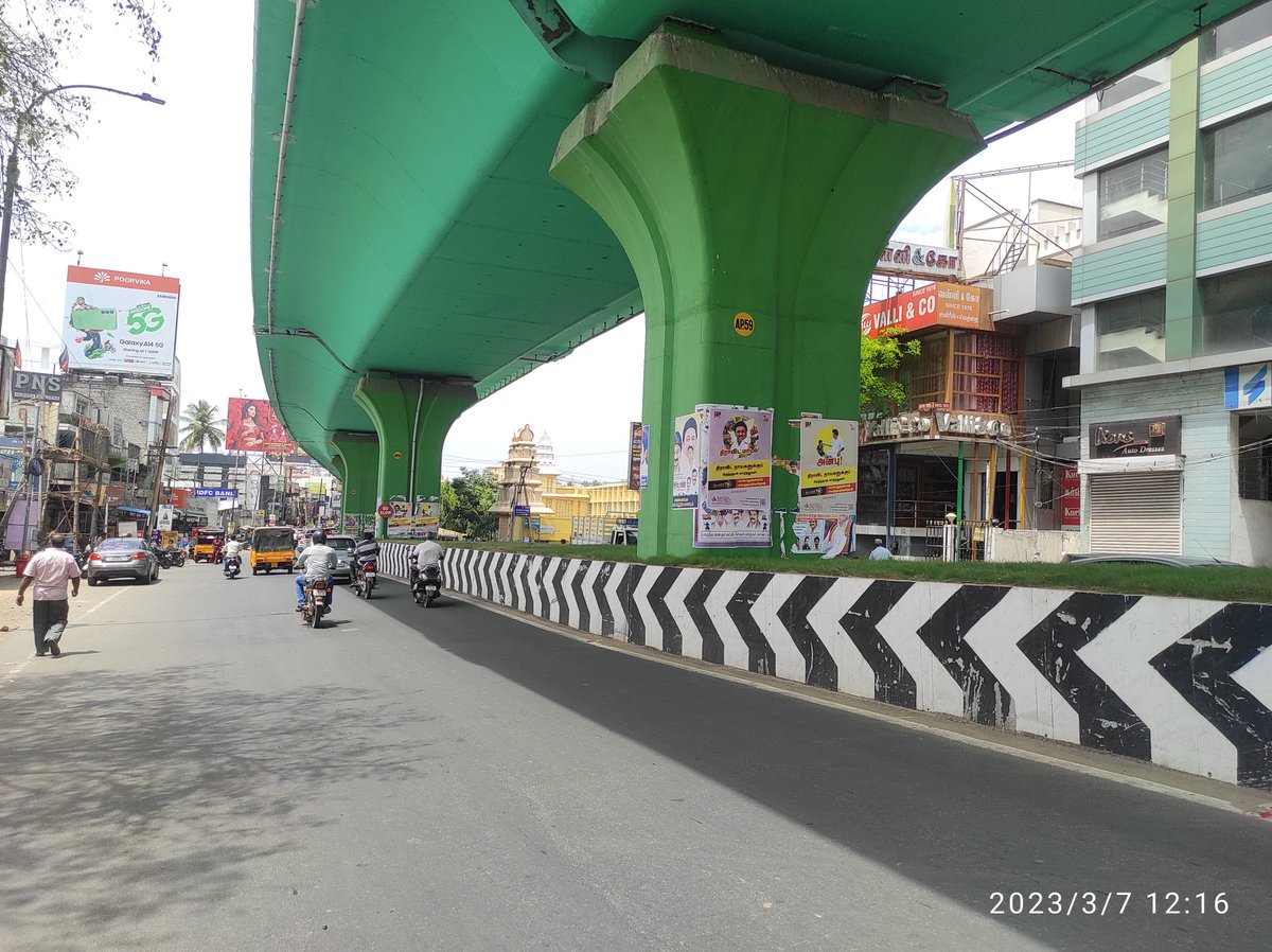 Vignesh_Govind's tweet photo. @salemcorpn Kindly remove the stickers on the pillars https://t.co/Vp2R1QP6oY