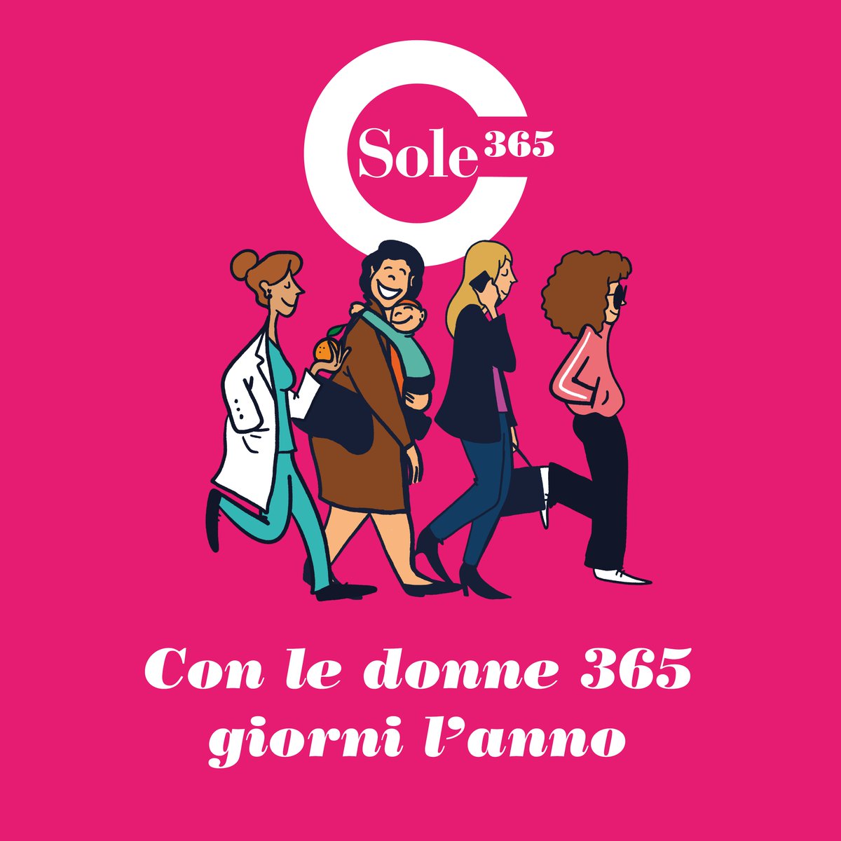 Con tutte le donne ogni giorno, per 365 giorni l’anno. Da sempre.

#8marzo