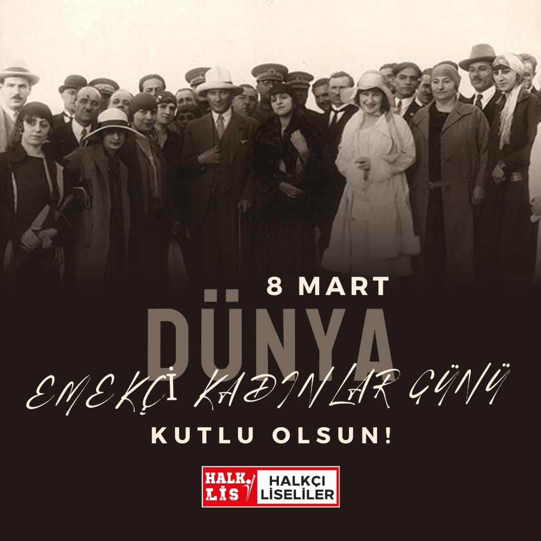 Bizler “Cennet anaların ayakları altındadır.” anlayışındaki bir medeniyetin ve Ulu Önderimiz Atatürk’ün dediği gibi; “Ey kahraman Türk kadını, sen yerde sürünmeye değil, omuzlar üstünde göklere yükselmeye layıksın.” ilkesiyle tüm kadınların Dünya Emekçi Kadınlar Gününü kutlarız.