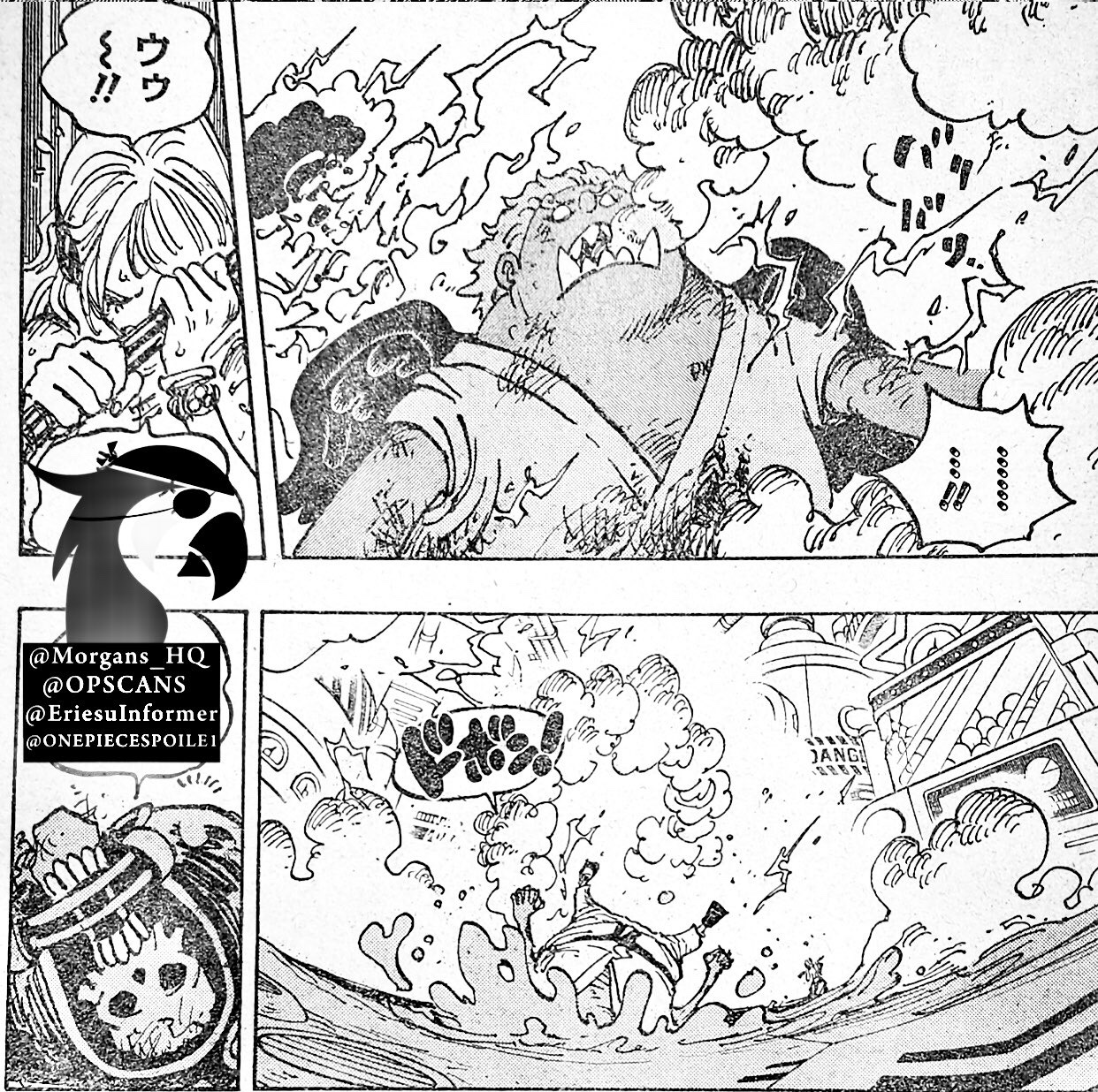 Sanji vs Seraphim Jinbe, One Piece Manga Spoilers 1065 - Dafunda.com