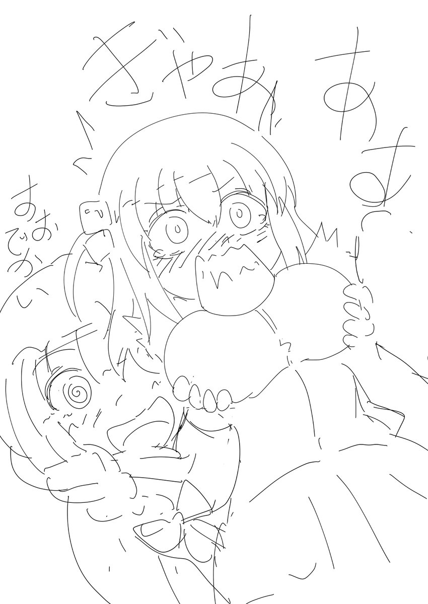 #作画カロリーの低い作品を上げようぜ 