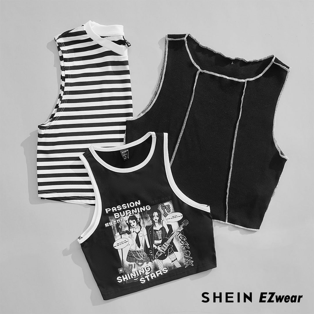 SheinSmalls's tweet photo. Ready to rock? EZwear graphic tees are always on trend 🔥🙌

🔎10614094 10599577 10780132 12726766 https://t.co/pObABNDzq0