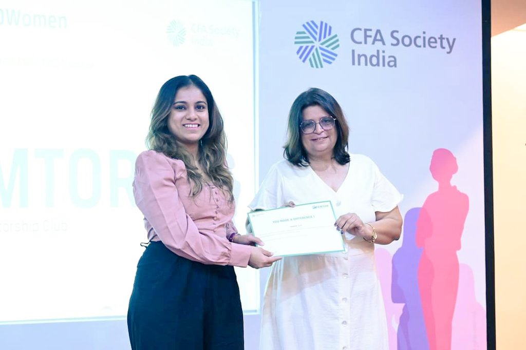 ananyaroycfa's tweet image. Thank you @CFASocietyIndia for the honor! 

Happy to be associated with the inaugural Femtor program, and looking forward to many such opportunities for fruitful association in the future!

At: @MumbaiCricAssoc